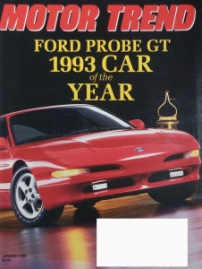 MOTOR TREND 1993 JAN - NEW Z/28, ISO, PROBE GT, CIVIC 